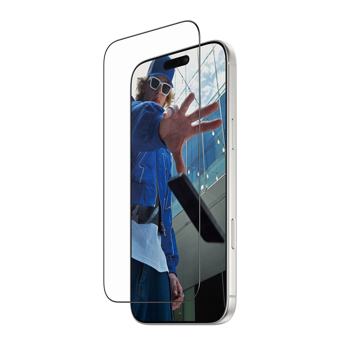 PanzerGlass® Displayschutz m. Schwarz Rahmen iPhone 17 Pro Max | Ultra-Wide Fit m. FASTFIT IN-A-BOX